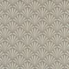 brown geometric jacquard fabric from Clarke & Clarke