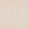 pink geometric embroideried fabric from Clarke & Clarke