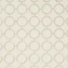brown geometric embroideried fabric from Clarke & Clarke