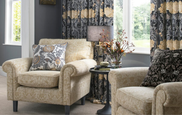 Acantha Fabric - Ochre by Acantha Fabric - Ochre from