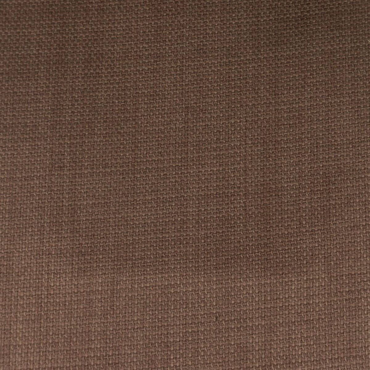 Turin Fabric - Coffee by brown plain woven fabric from Cristina Marrone
