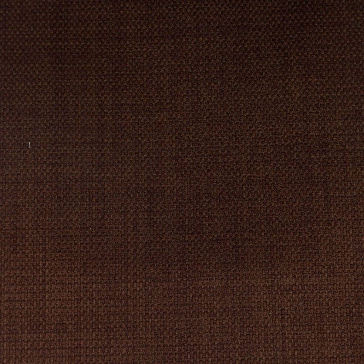 Turin Fabric - Chocolate by brown plain woven fabric from Cristina Marrone