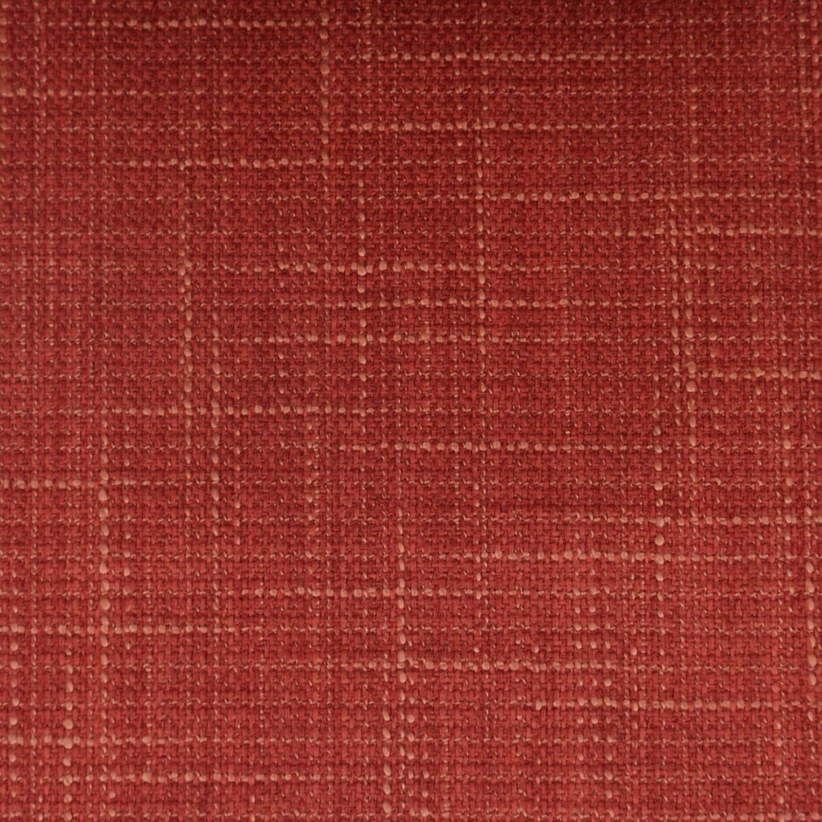 Emporio Fabric - Terracotta by red plain woven fabric from Cristina Marrone