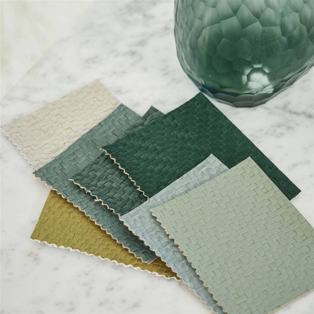 Matara Tessere Fabric - Forest by Matara Tessere Fabric - Forest from