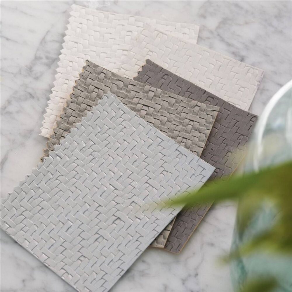 Matara Tessere Fabric - Celadon by Matara Tessere Fabric - Celadon from