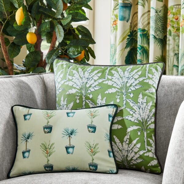 Greenhouse Pots Fabric - Flint by Greenhouse Pots Fabric - Flint from