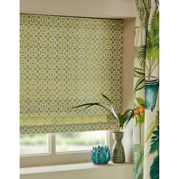 Maze Fabric - Ochre by Maze Fabric - Ochre from