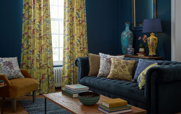 Porcelaine Fabric - Evergreen by Porcelaine Fabric - Evergreen from