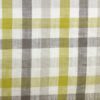 yellow checked woven fabric from Clarke & Clarke
