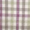 purple checked woven fabric from Clarke & Clarke
