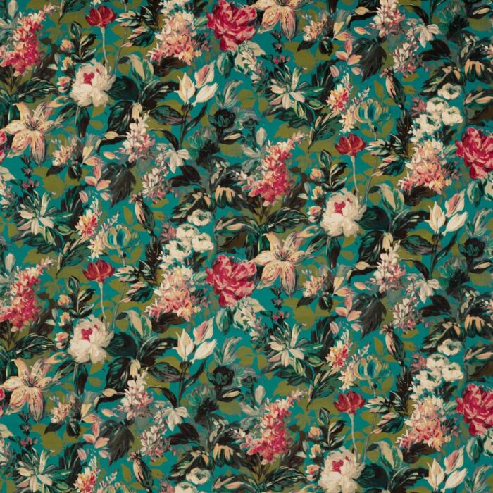 Lilum Fabric - Peacock swatch
