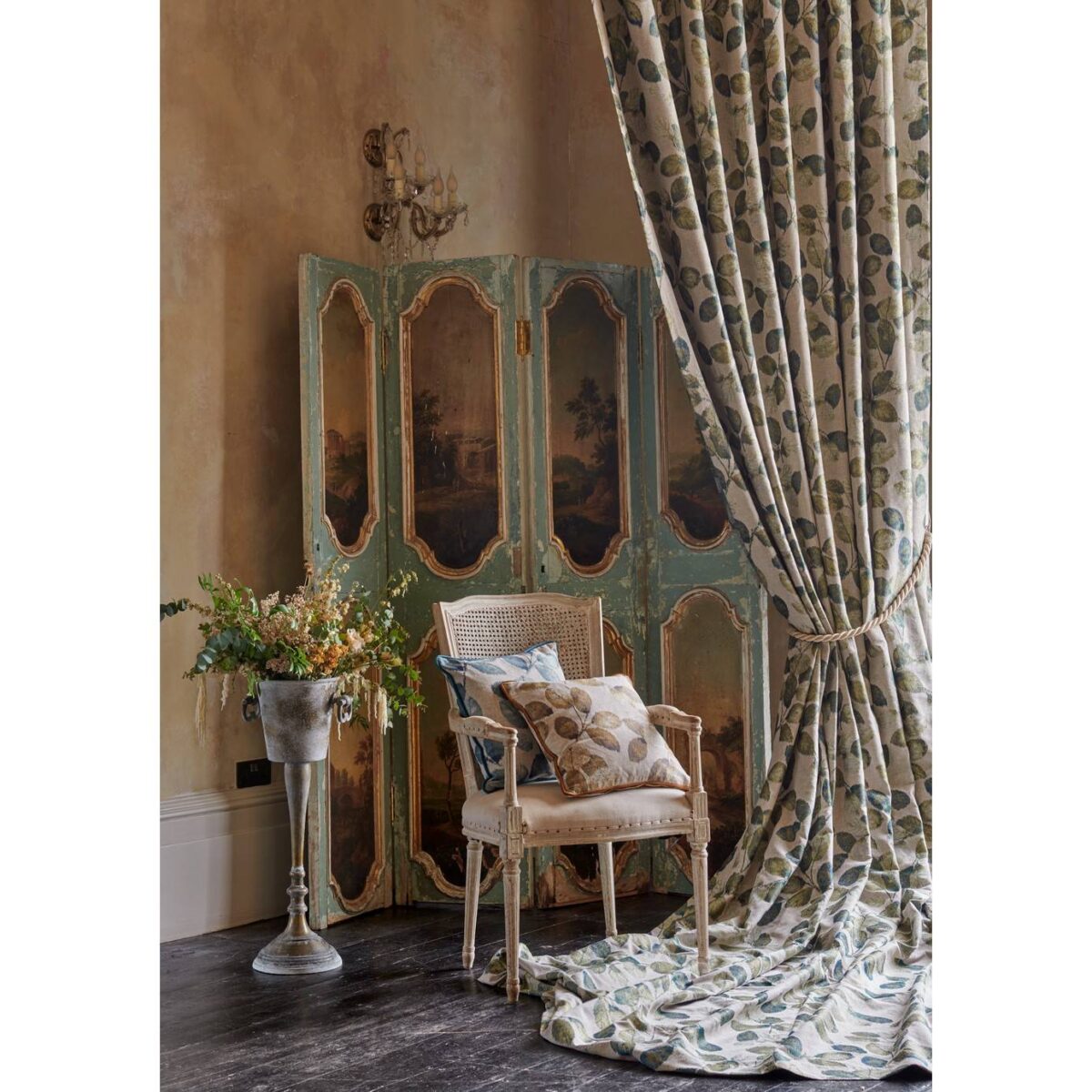 Northia Fabric - Pewter by Northia Fabric - Pewter from