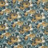 blue botanical printed fabric from Clarke & Clarke