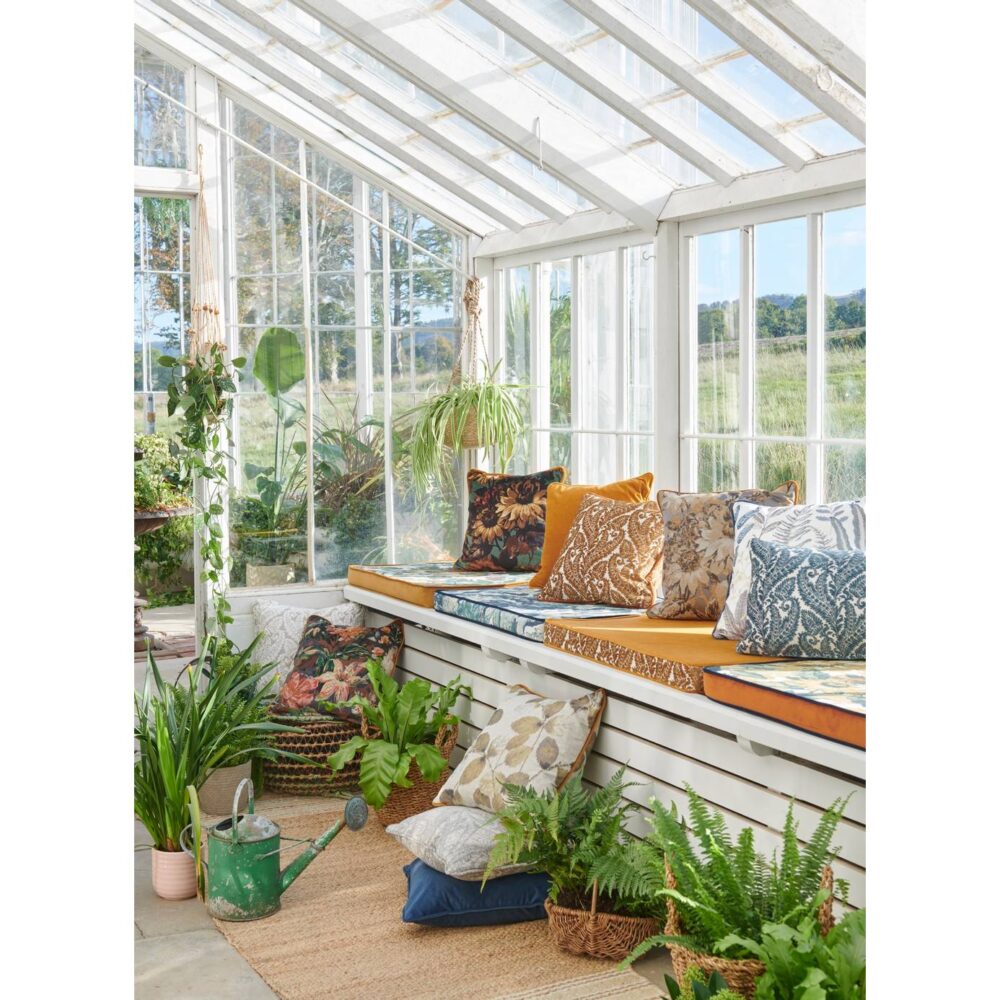 Sunforest Fabric - Ochre by Sunforest Fabric - Ochre from