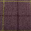 purple checked woven fabric from Cristina Marrone