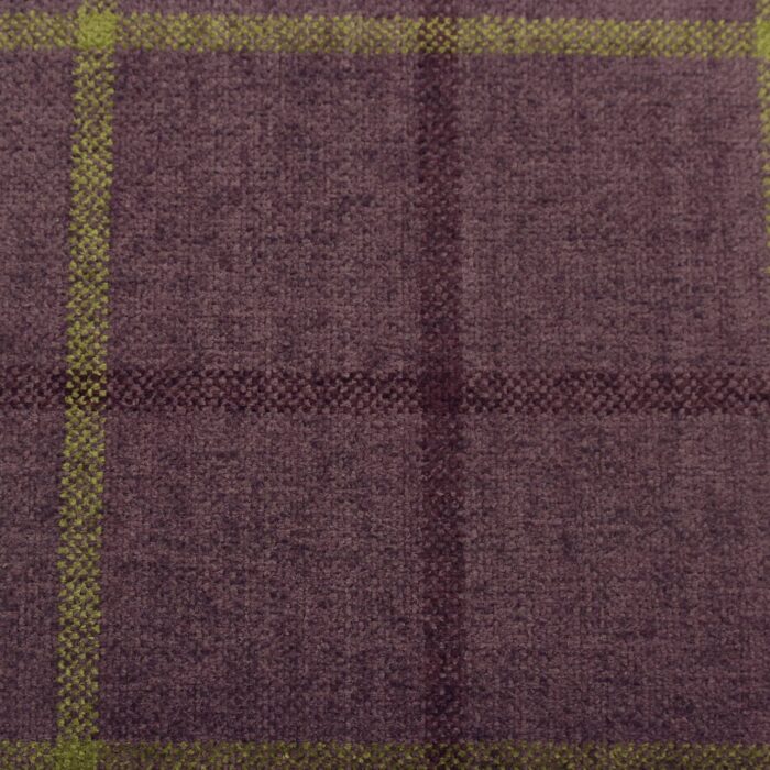 Lana Window Pane Fabric - Purple swatch