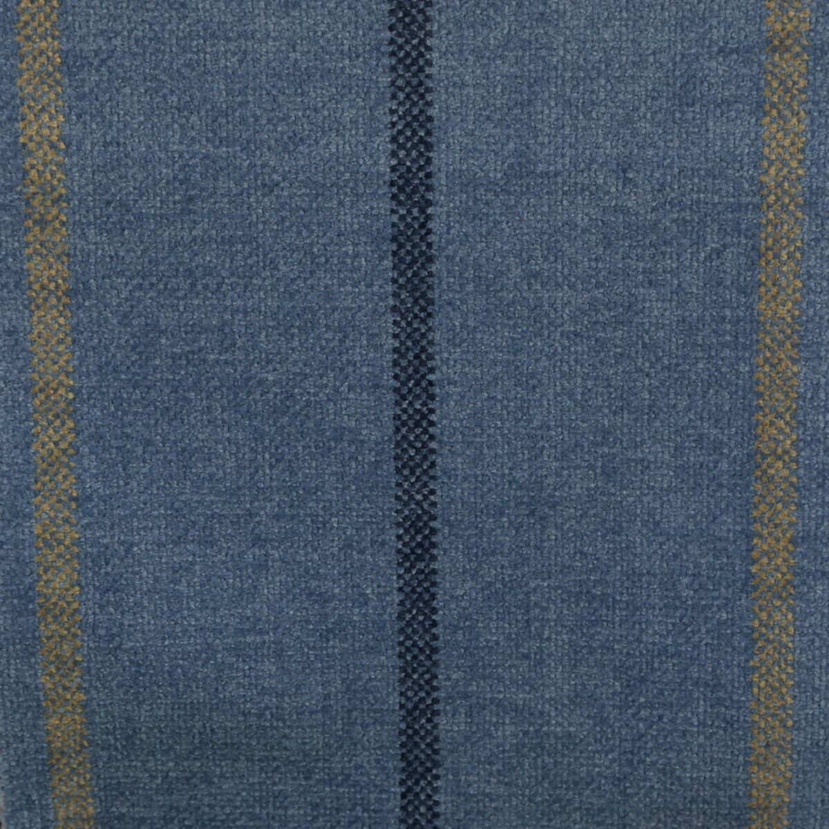 Lana Stripe Fabric - Ocean by blue striped woven fabric from Cristina Marrone