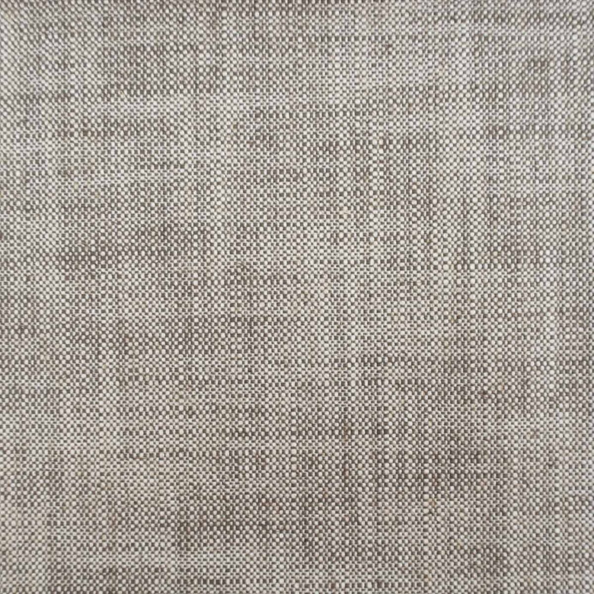 Lombardia fabric - Coffee by brown plain woven fabric from Cristina Marrone