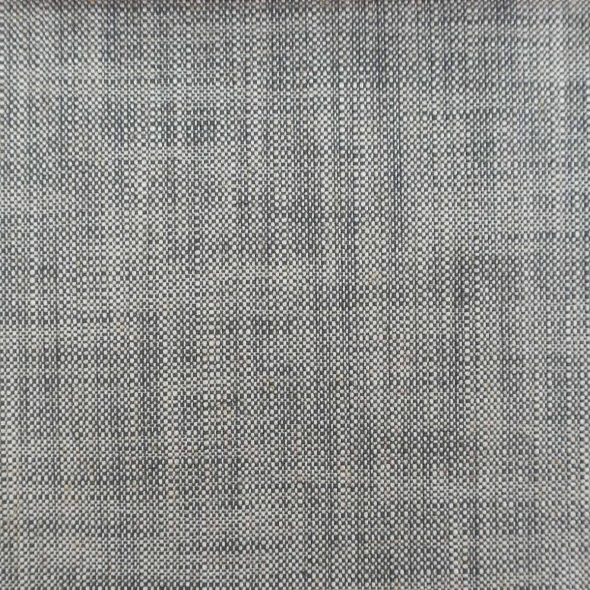 black-grey plain woven fabric from Cristina Marrone