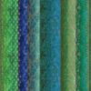 blue botanical cotton fabric from Designers Guild