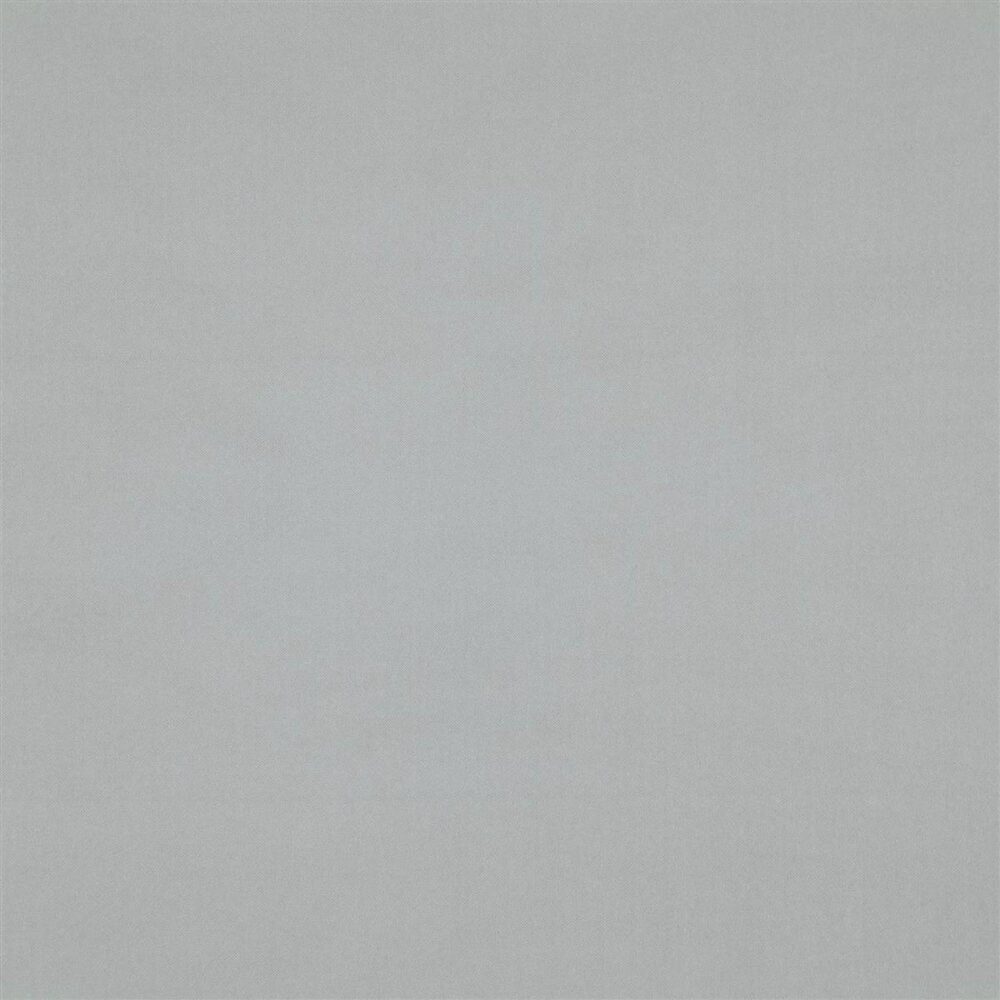 Lowick Fabric - Zinc by black-grey plain woven fabric from Designers Guild