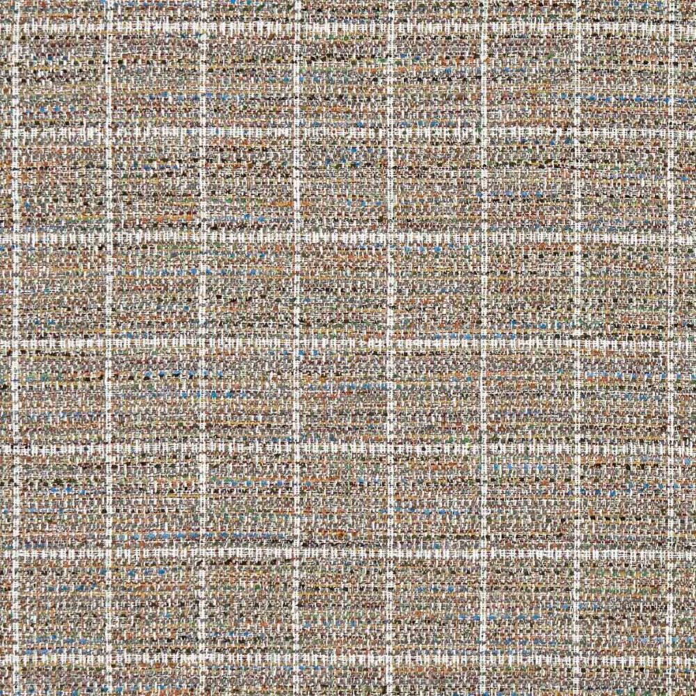 multicolour checked woven fabric from Clarke & Clarke