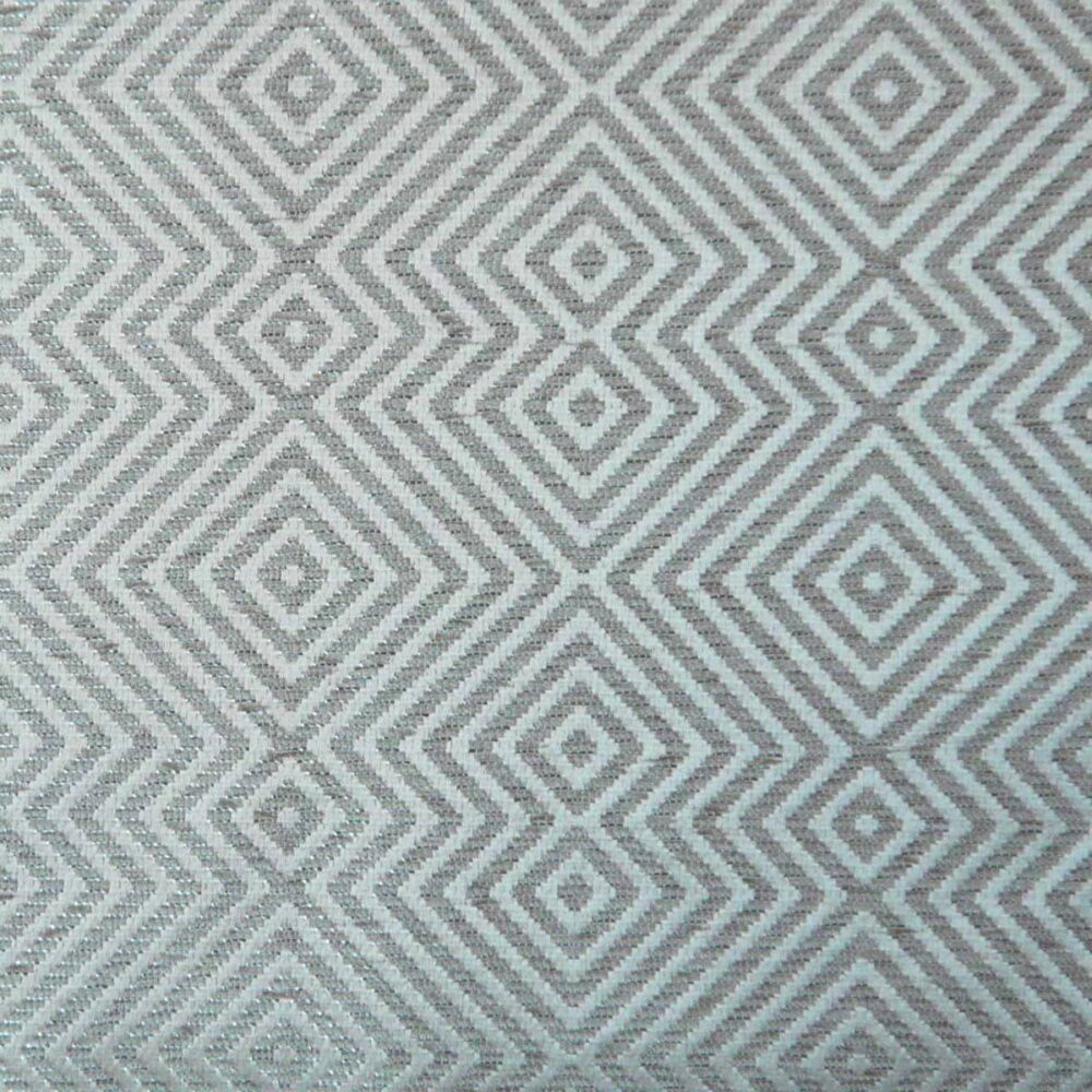black-grey geometric jacquard fabric from Cristina Marrone