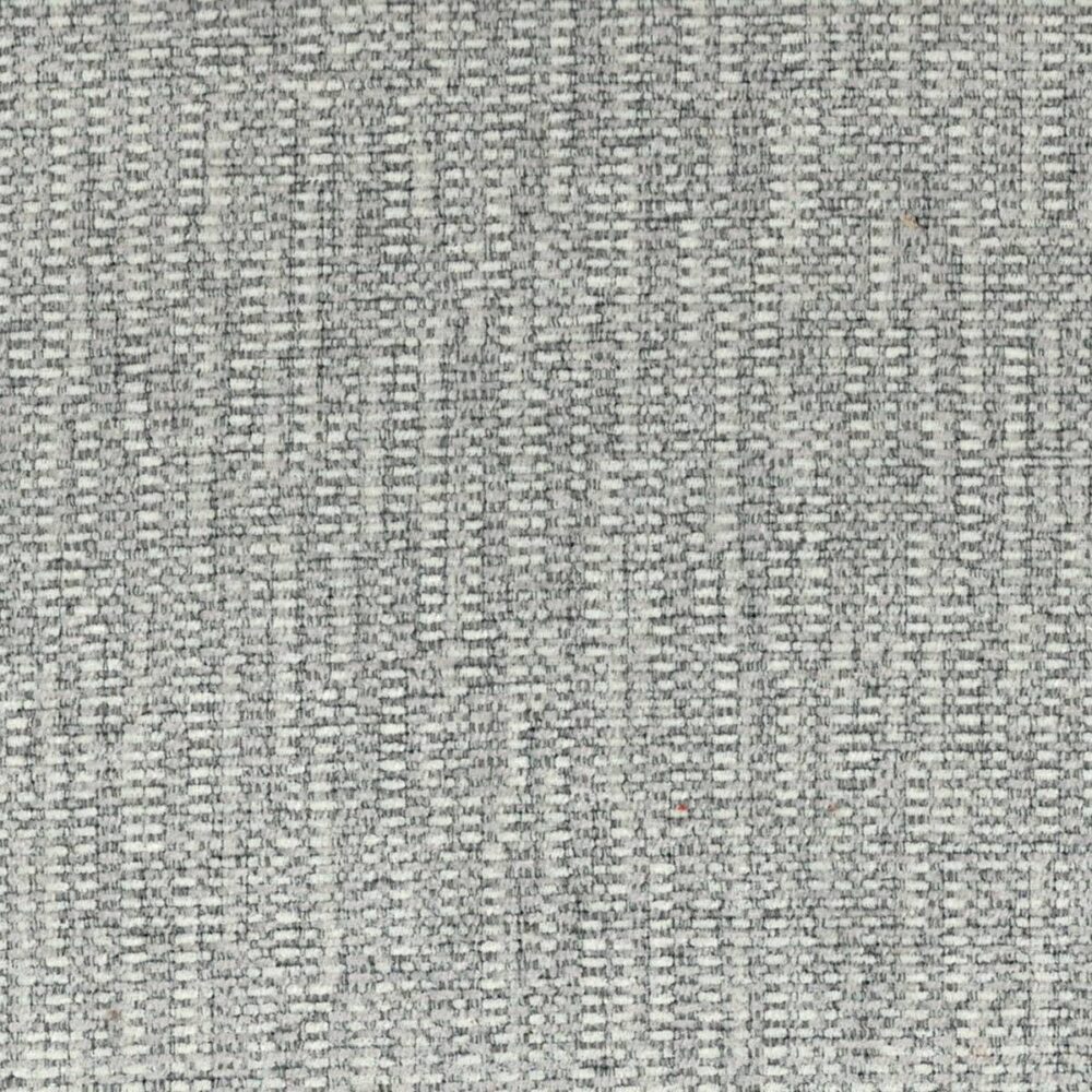 Napoli Fabric - Silver by black-grey plain velvet-chenille fabric from Cristina Marrone