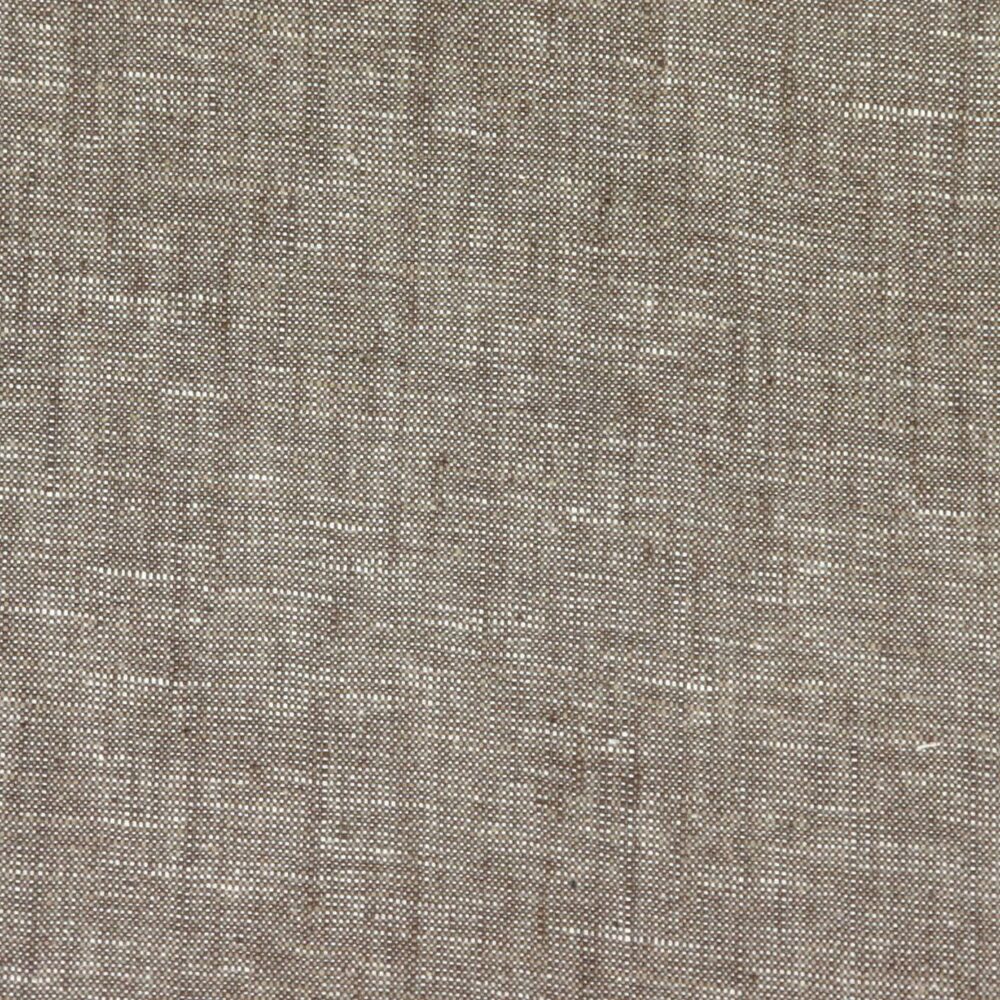 Heriot Fabric - Chestnut by brown plain woven fabric from Designers Guild