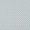 blue geometric embroideried fabric from Clarke & Clarke