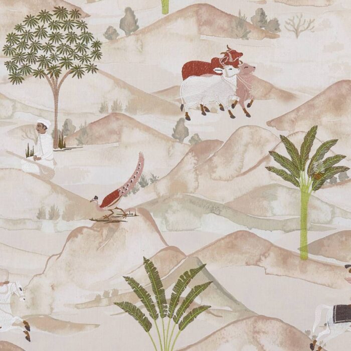 Sahara Fabric - Blush swatch