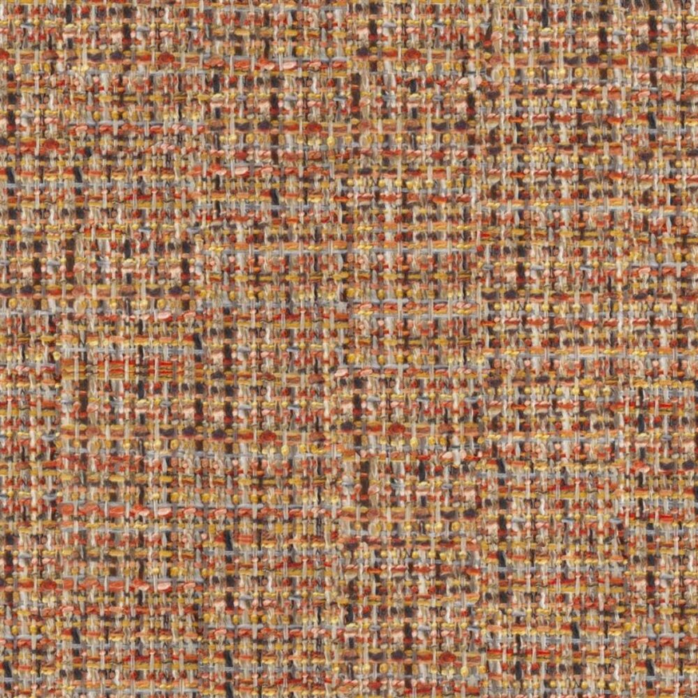 Oakworth Fabric - Topaz by multicolour plain woven fabric from Designers Guild