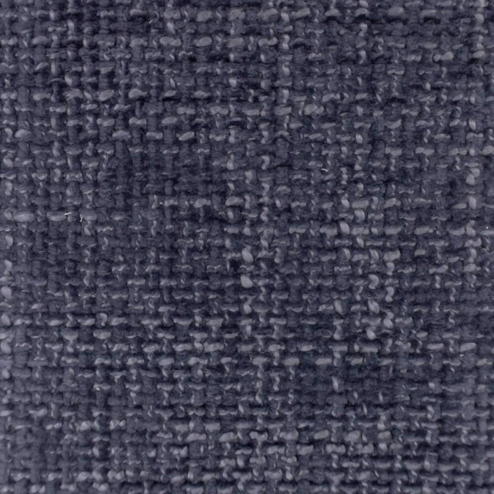 Strada Fabric - Sapphire by blue plain velvet-chenille fabric from Cristina Marrone