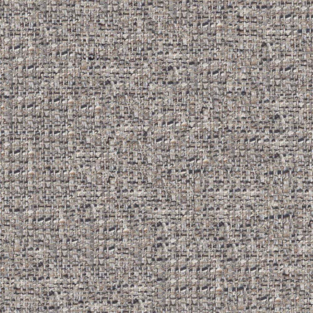Skipton Fabric - Pebble by black-grey plain woven fabric from Designers Guild