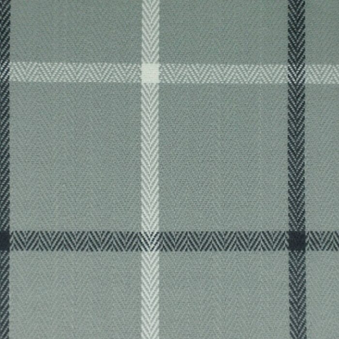 Piazza Window Pane Fabric - Granite swatch