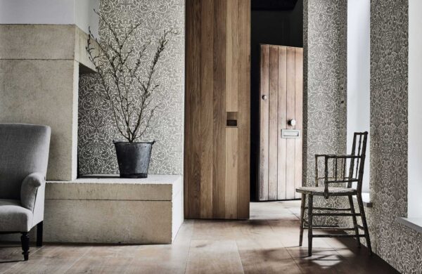 Pure Acorn Wallpaper - Ivory / Pearl by Pure Acorn Wallpaper - Ivory / Pearl from