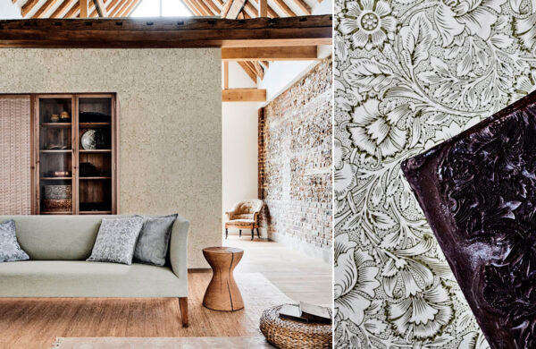 Pure Sunflower Wallpaper - Parchment / Gold from