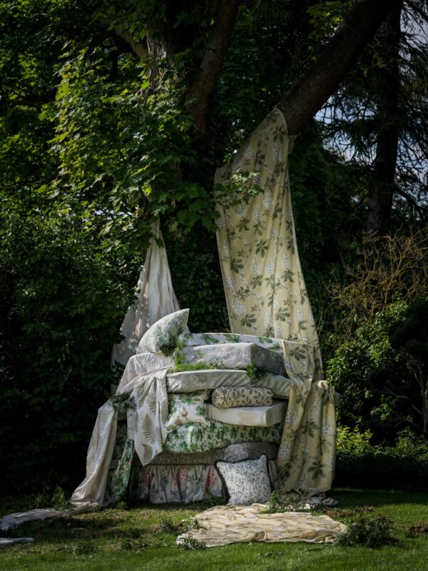 Gunnersbury Fabric - Stone from