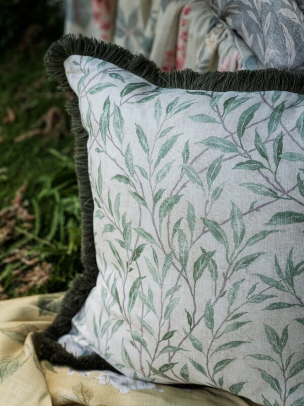 Osier Fabric - Rosewood / Sepia from