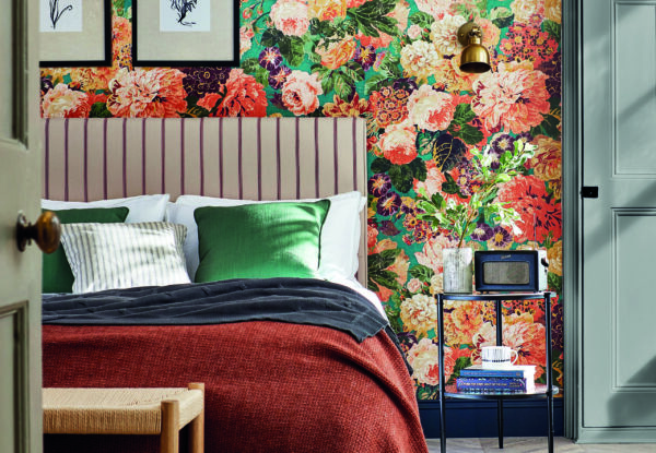 Aesop's Fables Wallpaper - Pink from