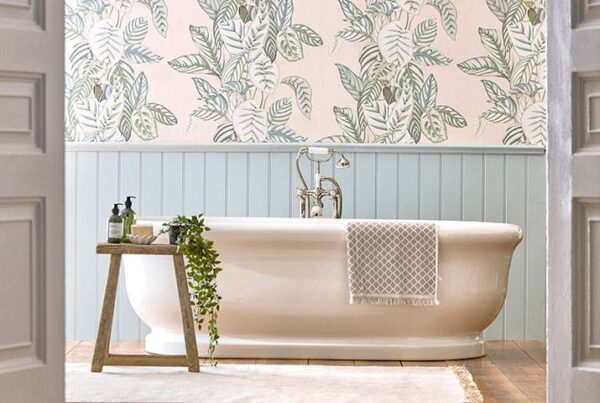 Calathea Wallpaper - Olive by Calathea Wallpaper - Olive from