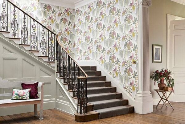 Bird of Paradise Wallpaper - Olive from