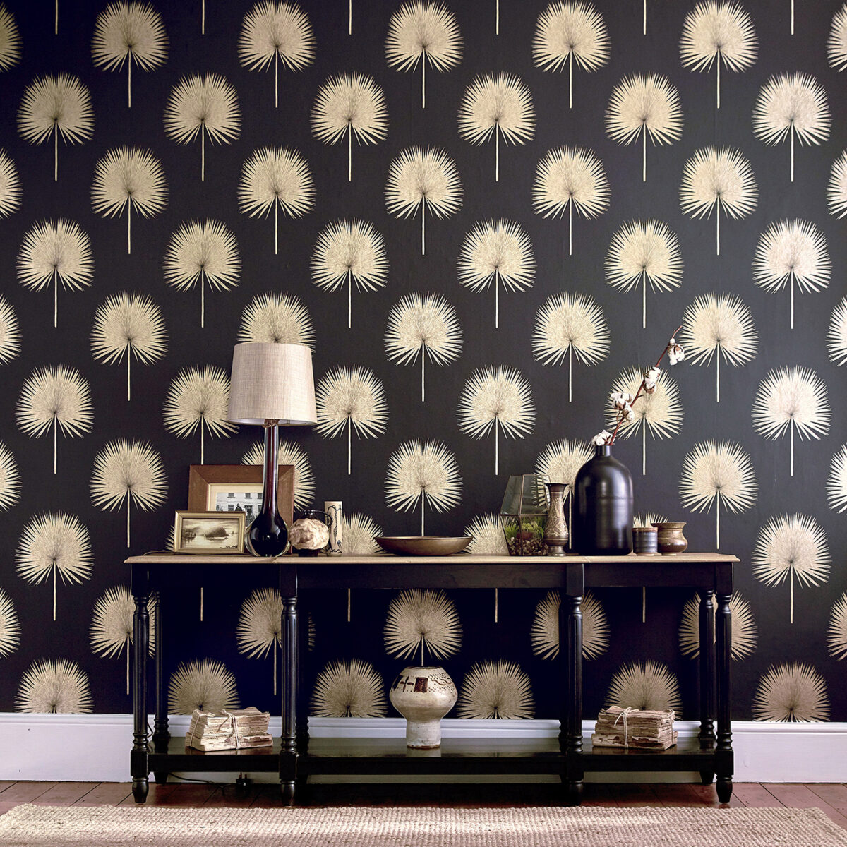 Fan Palm Wallpaper - Botanical Green by Fan Palm Wallpaper - Botanical Green from