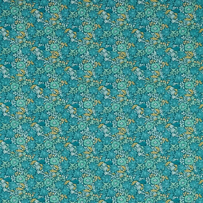 Mallow Fabric - Teal swatch