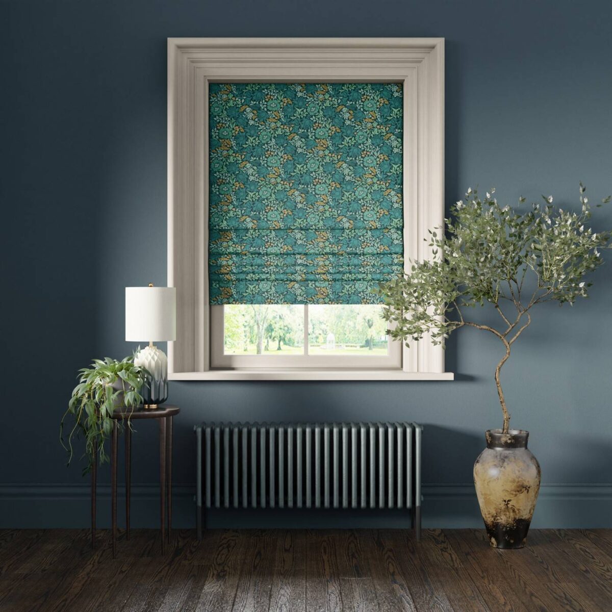 Mallow Fabric - Teal by Mallow Fabric - Teal from