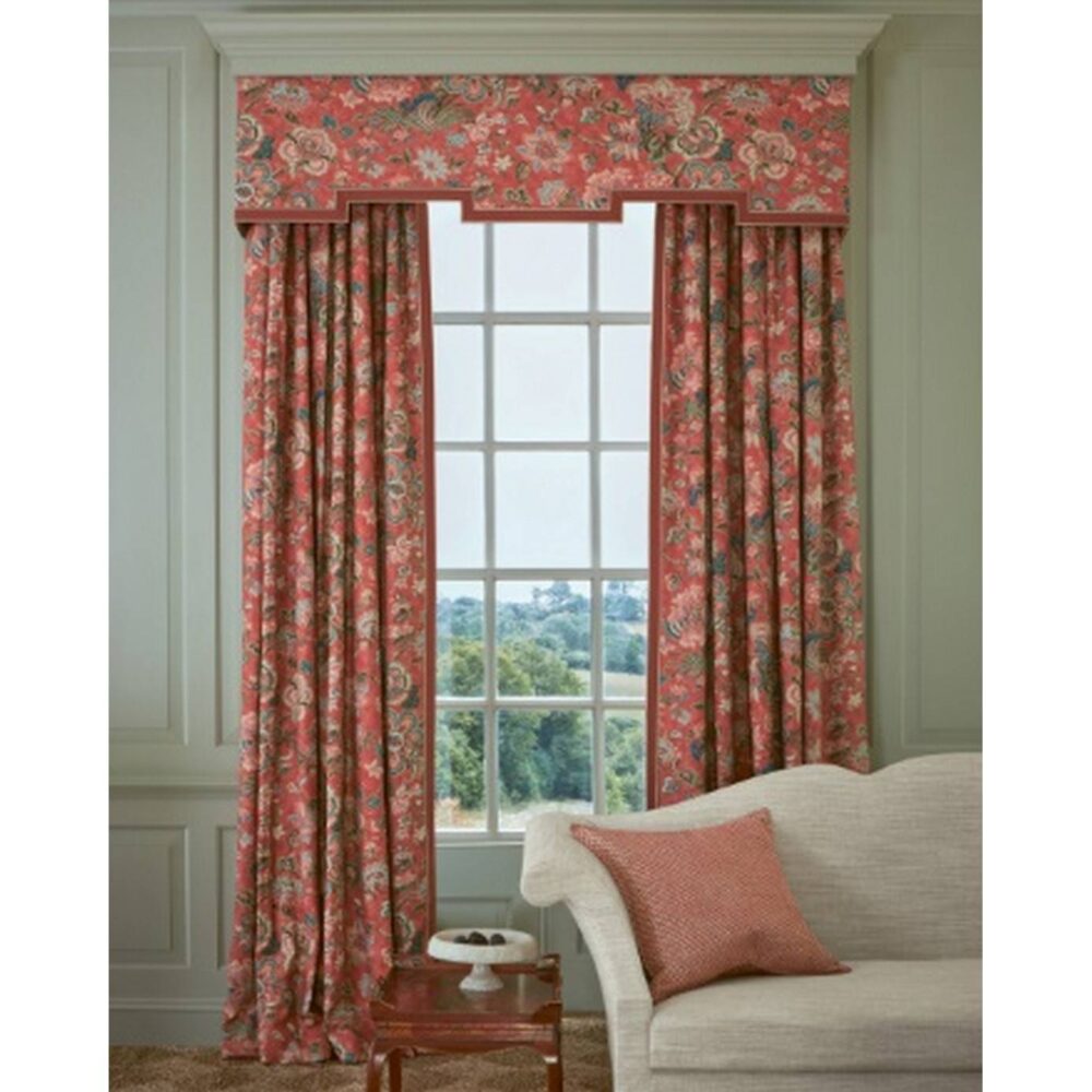 Flores Fabric - Red from