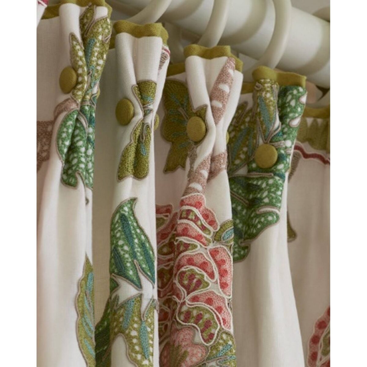 Jessamine Fabric - Red / Green from