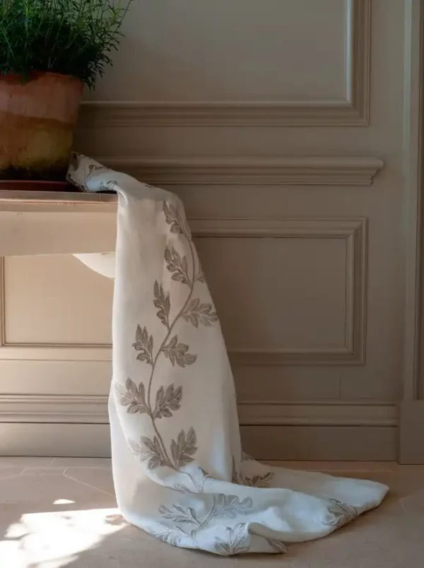 Gabriella Fabric - Silver from