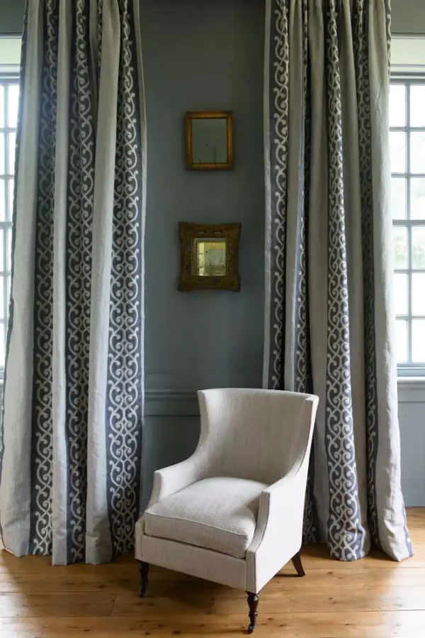 Aragon Fabric - Navy from