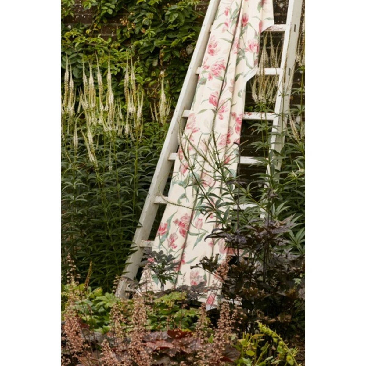 Imogen Fabric - Pink / Green from